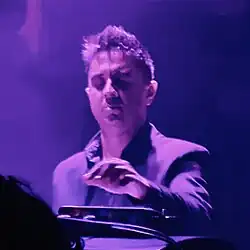 Iyer performing in 2023