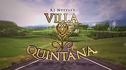 An image of green hills and a road in the middle. The series title is displayed on the center of the image.