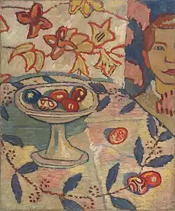 Natüürmort värvitud munadega (Still Life with Colored Eggs, 1914–1918)