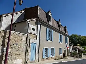 The town hall in Villetoureix