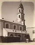 Side-view of the church in 1914