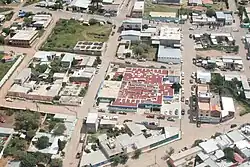 Santa María del Oro from above