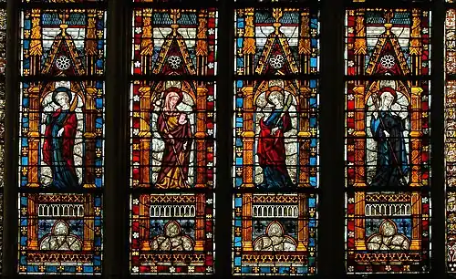 The Apostles - Lower windows of the nave, (south side Bay 51) (14th century)