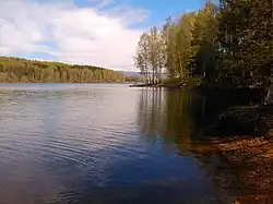 A landscape from the lake.