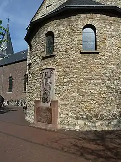 Monument near church