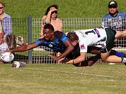 This person in a match