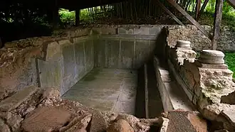 Baths of the Roman villa