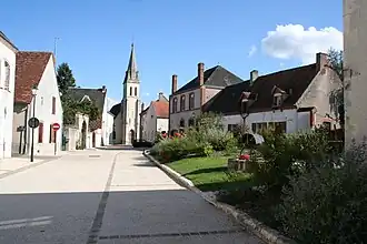 The road to the church
