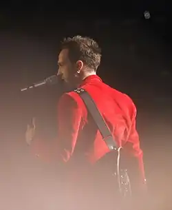 Vukašin Brajić performing "Thunder and Lightning" in Oslo (2010)