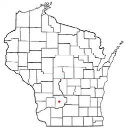 Location of the Town of Westfield, Sauk County, Wisconsin