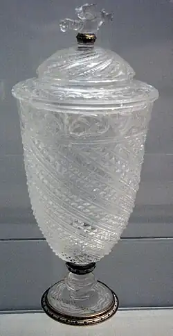 Rock crystal covered cup, around 1600, WB.76