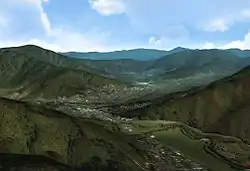 A view of Wainuiomata as seen from above Sunny Grove looking North.