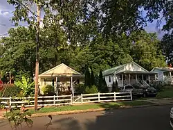Houses on Berkeley Street in Walltown.