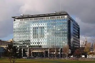 The Focus building in Warsaw (by Stefan Kuryłowicz, 1998-2001)