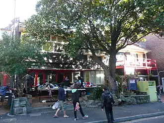 City house, converted into a small church