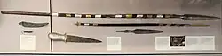 Weapons from tomb PG 789