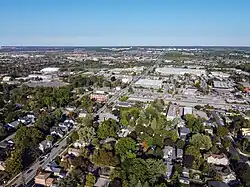 Wellington Street in Aurora, Ontario (2023)