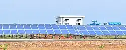 Welspun Solar power plant, Bhagwanpura, Diken