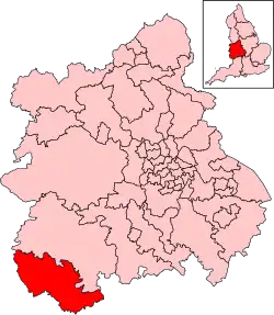 Map of constituency