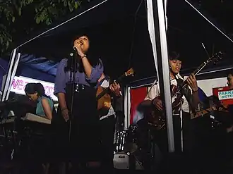 White Shoes & the Couples Company performing live at We Are Pop