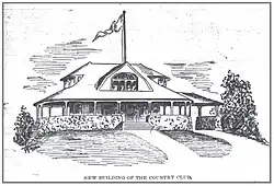 Wyoming Valley Country Club, Wilkes-Barre, Pennsylvania, built 1896.