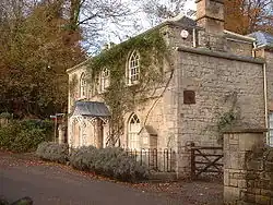 The cottage at Tucking Mill which has a plaque saying that William Smith lived there