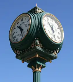 The town clock