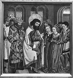 St. Bartholomew frees the Armenian king's daughter from the devil (circa 1500)