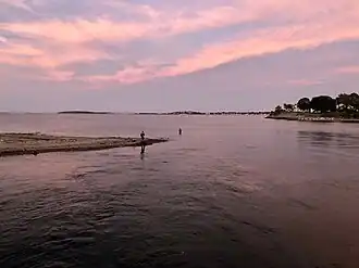 Southern end of Wollaston Beach