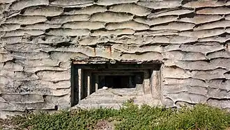 A guard pillbox used on Robben Island during World War II