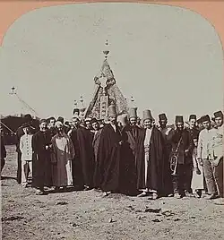 Dervishes photographed by William H. Rau near Damascus, c. 1903