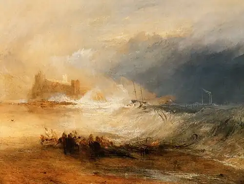 Wreckers Coast of Northumberland, 1836, oil on canvas, Yale Center for British Art
