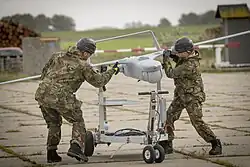 RQ-21 Integrator in use with 107 ASBt