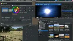 Image 32Xfce is default on CD images and non-Linux ports. (from Debian)
