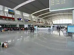 Interior of the rebuilt Xining Railway Station in May 2015