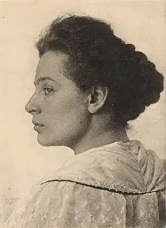 Young Girl (1898), a 1919 oil pigment print