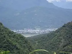 Aerial view of Yuli Township