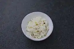 Yulmu-bap (Job's tears rice) from Korea