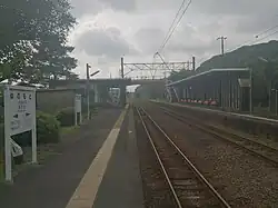 Platform (facing Sendai)