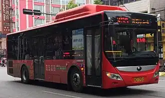 Yutong ZK6105C in Luoyang, China