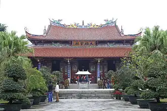 Mahavira Hall of Nanshan Temple, Zhangzhou, Fujian.