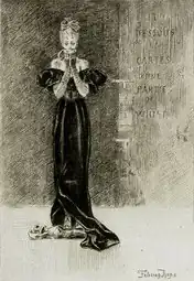 Beneath the Cards in a Game of Whist (ca. 1882–1886) etching (12.38 x 9.05&nbsp;cm) Los Angeles County Museum of Art