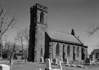 West front and south side