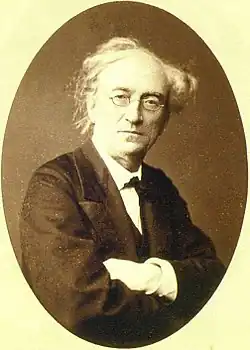 Portrait of Fyodor Tyutchev, Russian poet