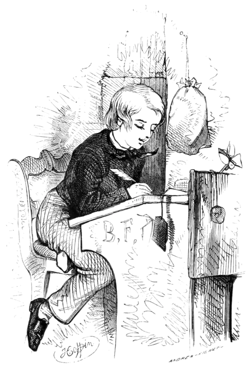 1858 Franklin by Augustus Hoppin Autocrat Breakfast by O W Holmes