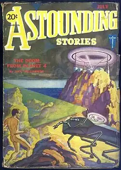 Astounding Stories cover image for January 1931