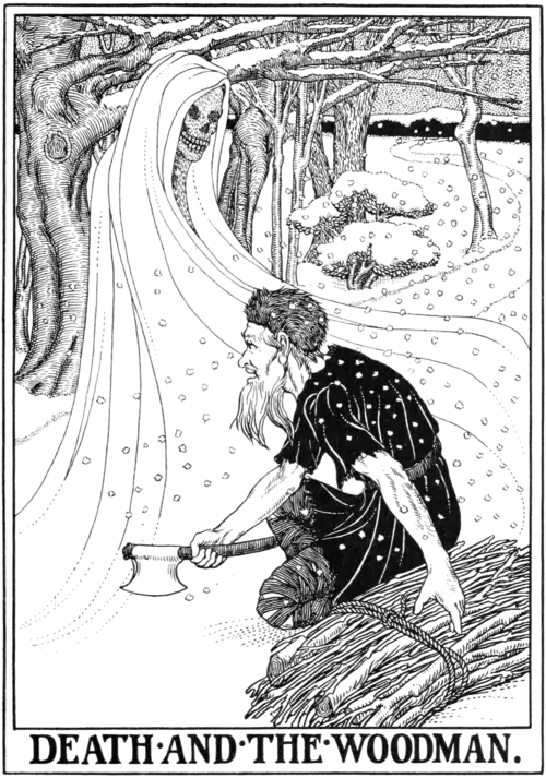 Death and the Woodman.
