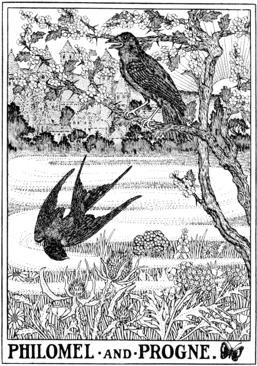 Philomel and Progne.