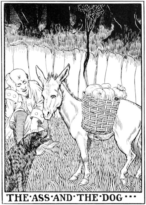 The Ass and the Dog.