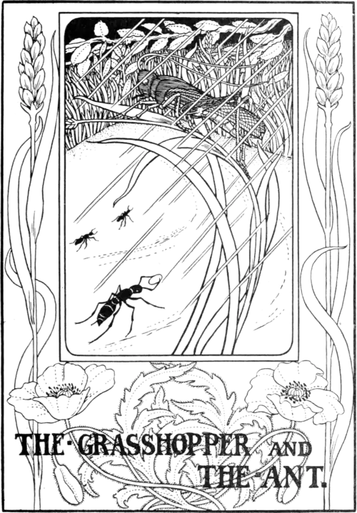 The Grasshopper and the Ant.